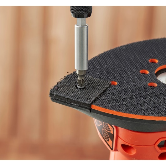 200W 4-in-1 Multi-Sander with 2 Orbital bases, Finger sanding attchment and Sanding sheets